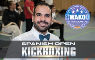 Kampfrichter Rateb Hatahet bei den Spanish Open