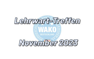 Lehrwart-Treffen November 2023